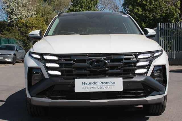 Hyundai TUCSON 1.6T Hybrid Ultimate 5dr Auto White
