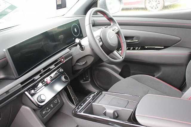 Hyundai TUCSON 1.6T 239 Hybrid N Line 5dr Auto White