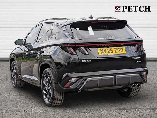 Hyundai TUCSON 1.6T Hybrid N Line 5dr Auto Black