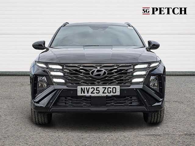 Hyundai TUCSON 1.6T Hybrid N Line 5dr Auto Black