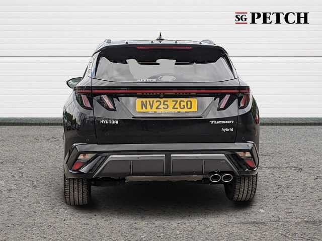 Hyundai TUCSON 1.6T Hybrid N Line 5dr Auto Black