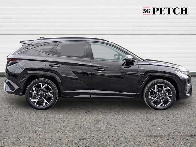 Hyundai TUCSON 1.6T Hybrid N Line 5dr Auto Black