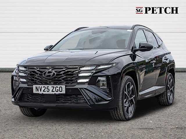 Hyundai TUCSON 1.6T Hybrid N Line 5dr Auto Black