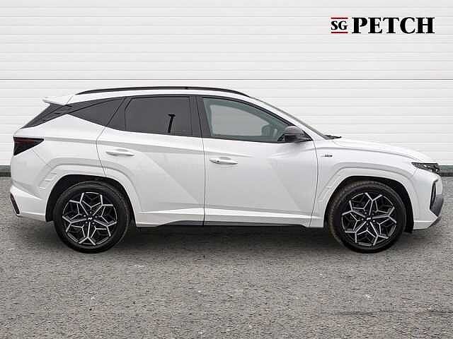 Hyundai TUCSON 1.6 TGDi N Line S 5dr 2WD White