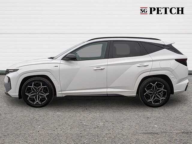 Hyundai TUCSON 1.6 TGDi N Line S 5dr 2WD White
