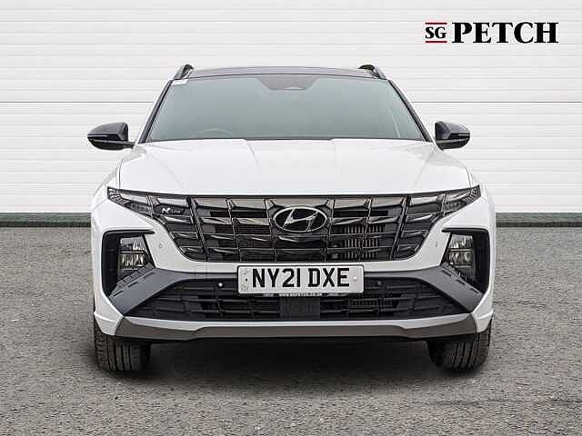 Hyundai TUCSON 1.6 TGDi N Line S 5dr 2WD White