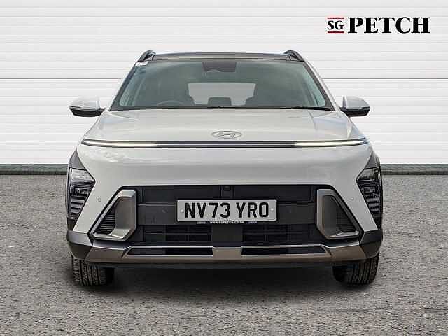 Hyundai KONA 1.6 GDi Hybrid Ultimate 5dr DCT White