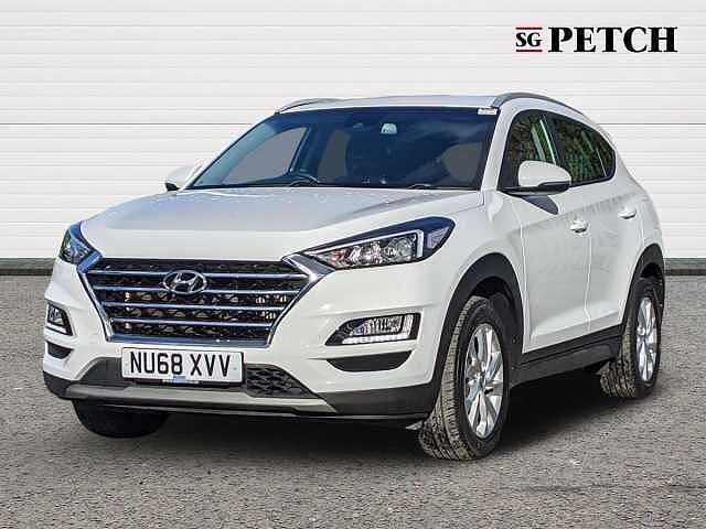 Hyundai TUCSON 1.6 TGDi 177 SE Nav 5dr 2WD White