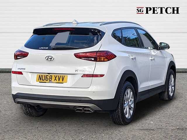 Hyundai TUCSON 1.6 TGDi 177 SE Nav 5dr 2WD White