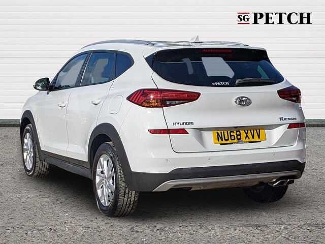 Hyundai TUCSON 1.6 TGDi 177 SE Nav 5dr 2WD White