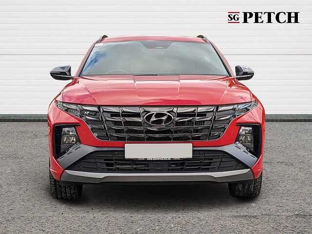 Hyundai TUCSON 1.6 TGDi Hybrid 230 N Line 5dr 2WD Auto Red