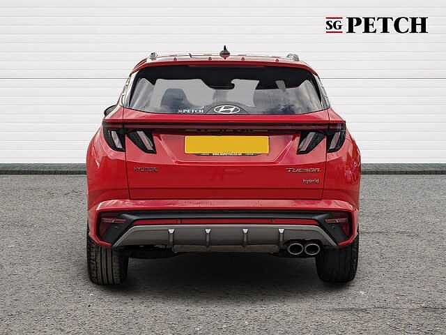 Hyundai TUCSON 1.6 TGDi Hybrid 230 N Line 5dr 2WD Auto Red