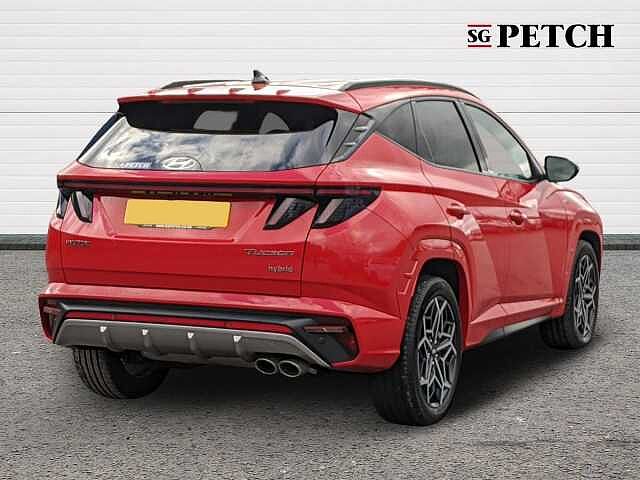 Hyundai TUCSON 1.6 TGDi Hybrid 230 N Line 5dr 2WD Auto Red