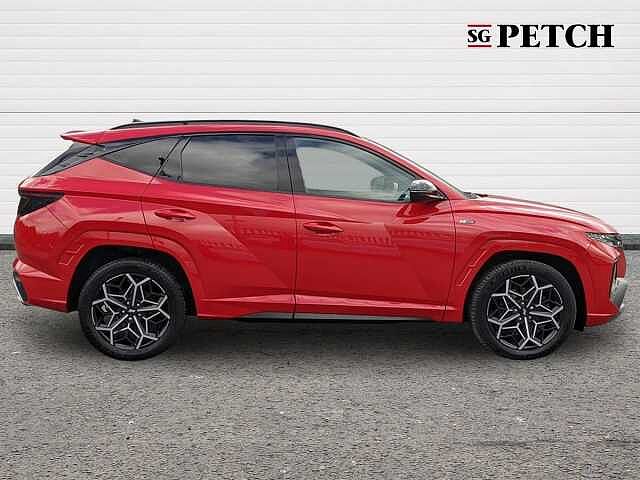 Hyundai TUCSON 1.6 TGDi Hybrid 230 N Line 5dr 2WD Auto Red