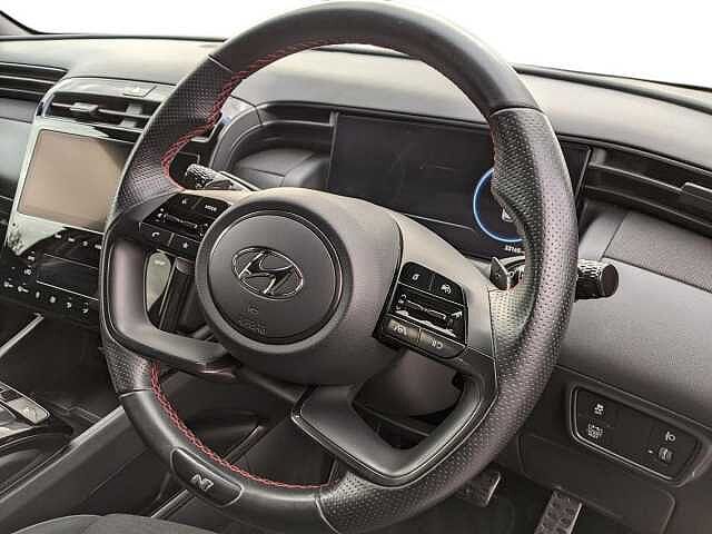 Hyundai TUCSON 1.6 TGDi Hybrid 230 N Line 5dr 2WD Auto Red
