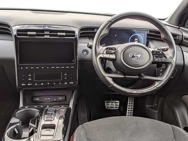 Hyundai TUCSON 1.6 TGDi Hybrid 230 N Line 5dr 2WD Auto Red