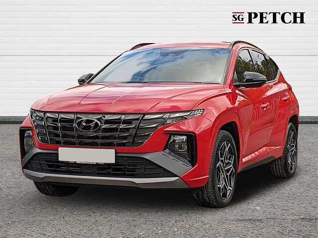 Hyundai TUCSON 1.6 TGDi Hybrid 230 N Line 5dr 2WD Auto Red