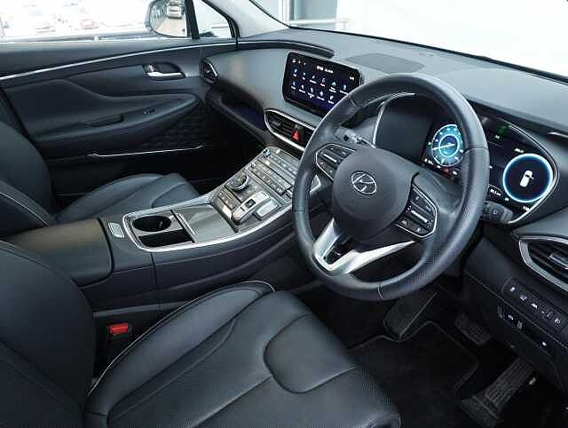 Hyundai SANTA FE 1.6 T-GDi 13.8kWh Ultimate SUV 5dr Petrol Plug-in Hybrid Auto 4WD Euro 6 (s/s) ( White