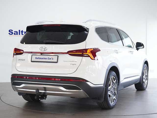 Hyundai SANTA FE 1.6 T-GDi 13.8kWh Ultimate SUV 5dr Petrol Plug-in Hybrid Auto 4WD Euro 6 (s/s) ( White