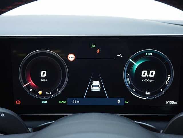 Hyundai TUCSON 1.6 T-GDi N Line SUV 5dr Petrol Hybrid Auto Euro 6 (s/s) (215 ps) Engine Red