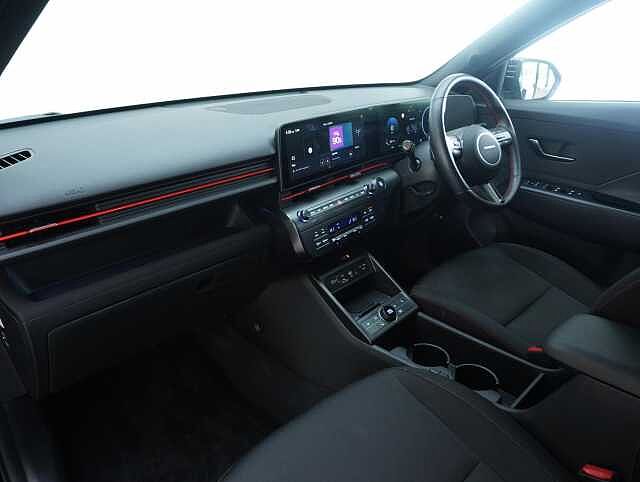 Hyundai KONA 1.6 h-GDi N Line SUV 5dr Petrol Hybrid DCT Euro 6 (s/s) (129 ps) Abyss Black