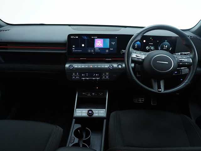 Hyundai KONA 1.6 h-GDi N Line SUV 5dr Petrol Hybrid DCT Euro 6 (s/s) (129 ps) Abyss Black