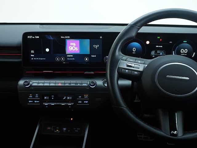 Hyundai KONA 1.6 h-GDi N Line SUV 5dr Petrol Hybrid DCT Euro 6 (s/s) (129 ps) Abyss Black