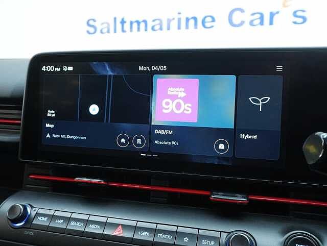 Hyundai KONA 1.6 h-GDi N Line SUV 5dr Petrol Hybrid DCT Euro 6 (s/s) (129 ps) Abyss Black