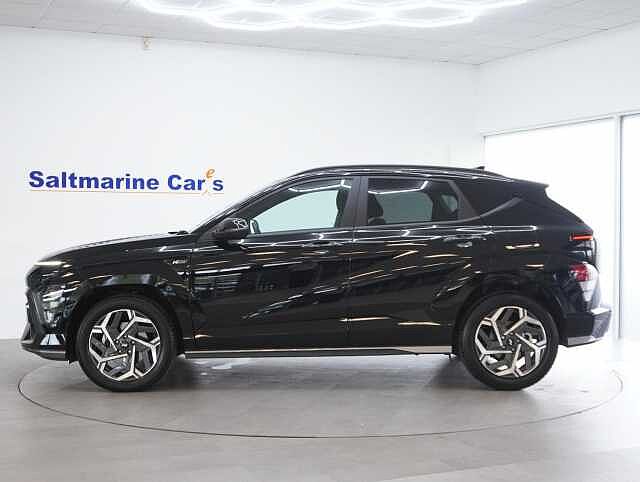 Hyundai KONA 1.6 h-GDi N Line SUV 5dr Petrol Hybrid DCT Euro 6 (s/s) (129 ps) Abyss Black