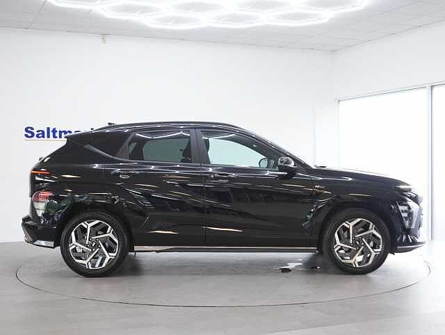 Hyundai KONA 1.6 h-GDi N Line SUV 5dr Petrol Hybrid DCT Euro 6 (s/s) (129 ps) Abyss Black