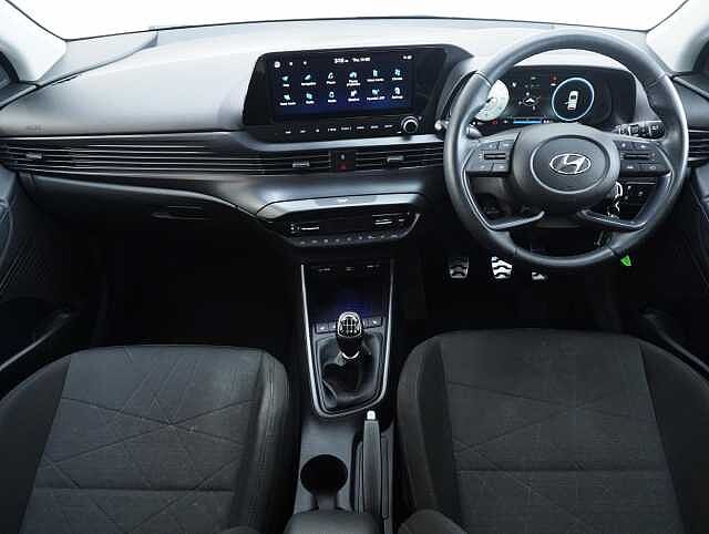 Hyundai BAYON 1.0 T-GDi MHEV Premium SUV 5dr Petrol Hybrid Manual Euro 6 (s/s) (120 ps) Atlas White