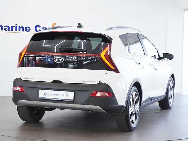 Hyundai BAYON 1.0 T-GDi MHEV Premium SUV 5dr Petrol Hybrid Manual Euro 6 (s/s) (120 ps) Atlas White
