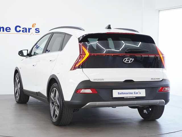 Hyundai BAYON 1.0 T-GDi MHEV Premium SUV 5dr Petrol Hybrid Manual Euro 6 (s/s) (120 ps) Atlas White