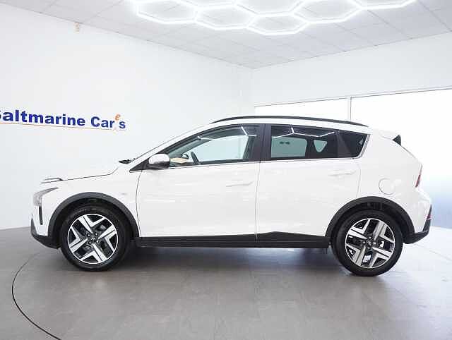 Hyundai BAYON 1.0 T-GDi MHEV Premium SUV 5dr Petrol Hybrid Manual Euro 6 (s/s) (120 ps) Atlas White