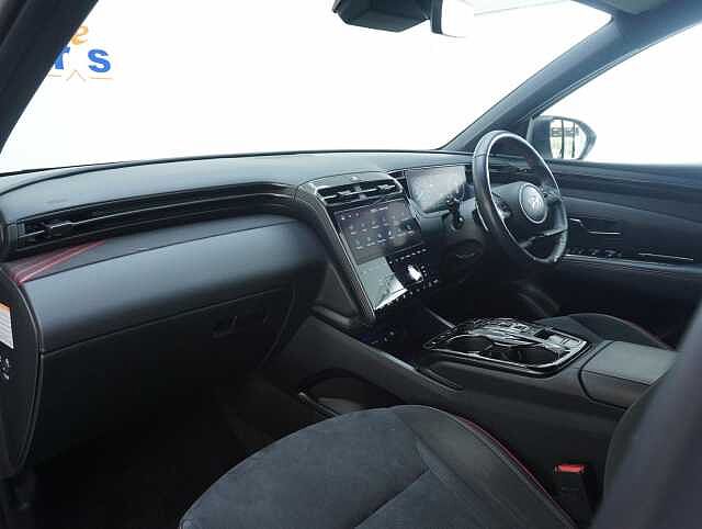 Hyundai TUCSON 1.6 h T-GDi N Line SUV 5dr Petrol Hybrid Auto Euro 6 (s/s) (230 ps) Atlas White