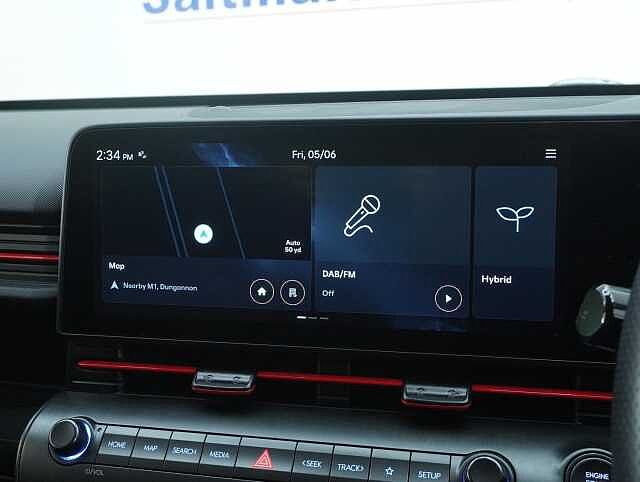 Hyundai KONA 1.6 h-GDi N Line SUV 5dr Petrol Hybrid DCT Euro 6 (s/s) (129 ps)