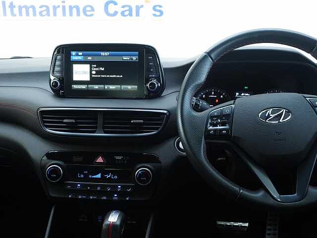 Hyundai TUCSON 1.6 CRDi MHEV N Line SUV 5dr Diesel Hybrid DCT Euro 6 (s/s) (136 ps)