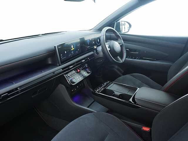 Hyundai TUCSON 1.6T N Line SUV 5dr Petrol Hybrid Auto Euro 6 (s/s) (239 ps) Ecotronic Grey