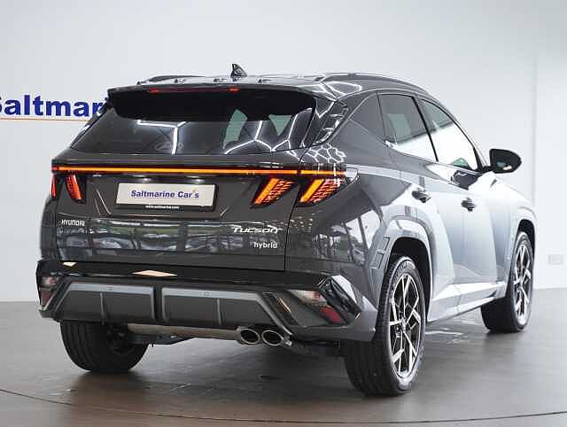 Hyundai TUCSON 1.6T N Line SUV 5dr Petrol Hybrid Auto Euro 6 (s/s) (239 ps) Ecotronic Grey
