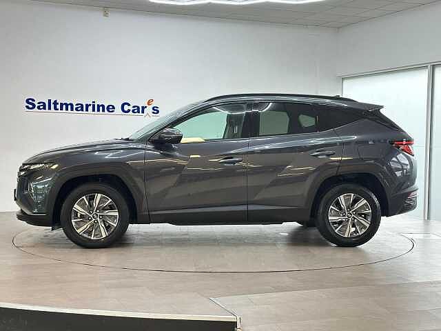 Hyundai TUCSON 1.6 h T-GDi SE Connect SUV 5dr Petrol Hybrid Auto Euro 6 (s/s) (230 ps) Dark Knight Grey