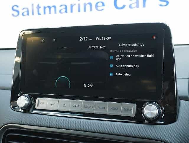Hyundai KONA 64kWh Premium SUV 5dr Electric Auto (10.5kW Charger) (204 ps) Dark Knight Grey
