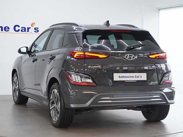 Hyundai KONA 64kWh Premium SUV 5dr Electric Auto (10.5kW Charger) (204 ps) Dark Knight Grey