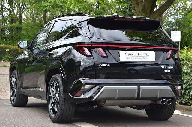 Hyundai TUCSON 1.6T Hybrid N Line S 5dr Auto Black