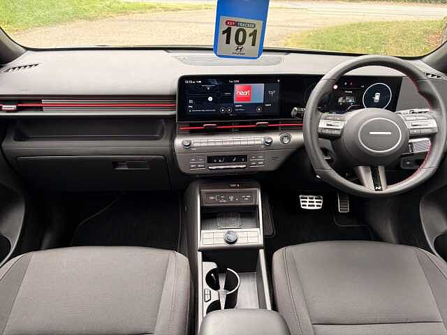 Hyundai KONA 1.6 Hybrid 138 N Line 5dr DCT Black