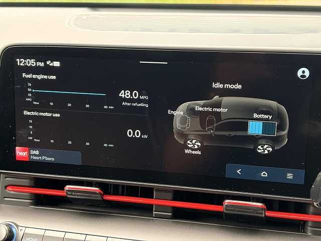 Hyundai KONA 1.6 Hybrid 138 N Line 5dr DCT Black
