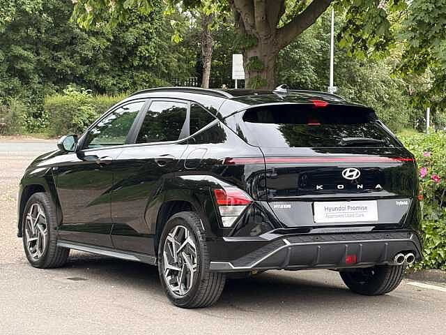 Hyundai KONA 1.6 Hybrid 138 N Line 5dr DCT Black