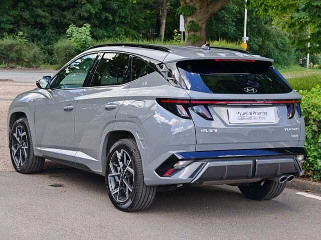 Hyundai TUCSON 1.6T 239 Hybrid N Line Edition 5dr Auto Grey