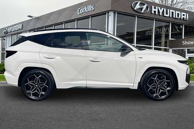 Hyundai TUCSON T-GDI N LINE S White