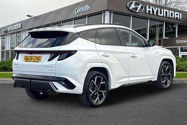 Hyundai TUCSON T-GDI N LINE White