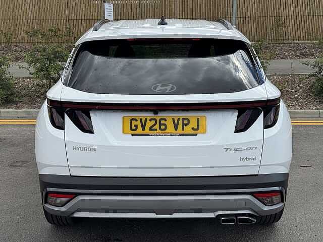 Hyundai TUCSON 1.6T 239 Hybrid Premium 5dr Auto White